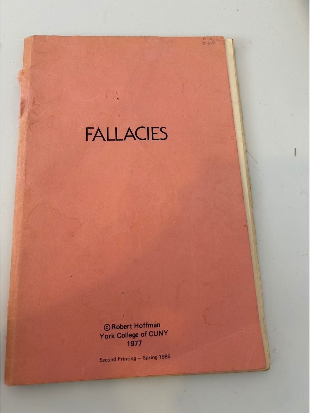Fallacies booklet